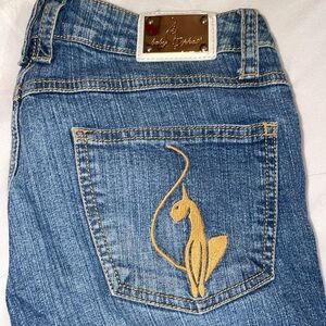 baby phat jeans womens size 5